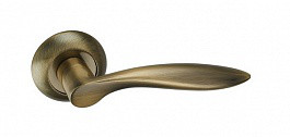 Ручка дверная Бергамо AL E9 AB (бронза) - фото 1 - id-p76273556