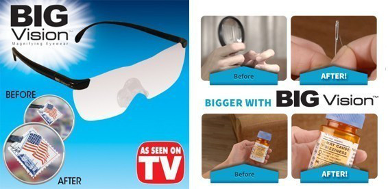 Увеличительные очки Big Vision (Биг Вижн) - фото 4 - id-p76282010
