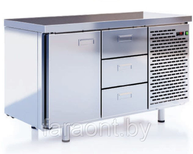 Шкаф-стол холодильный Cryspi (Криспи) СШС-3,1 В-1400 без борта