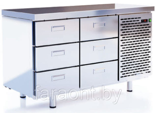 Шкаф-стол холодильный Cryspi (Криспи) СШС-6,0 GNВ-1400 без борта - фото 1 - id-p76308749