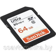 Карта памяти SanDisk Ultra SDSDUNC-064G-GN6IN