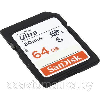 Карта памяти SanDisk Ultra SDSDUNC-064G-GN6IN - фото 1 - id-p76310023