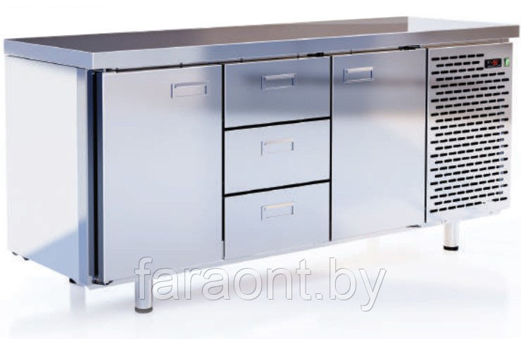 Шкаф-стол холодильный Cryspi (Криспи) СШС-3,2 GNВ-1850 без борта - фото 1 - id-p76310074