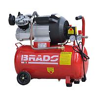 Воздушный компрессор Brado IBL50V (до 400 л/мин, 8 атм, 50 л, 220 В, 2,2 кВт)