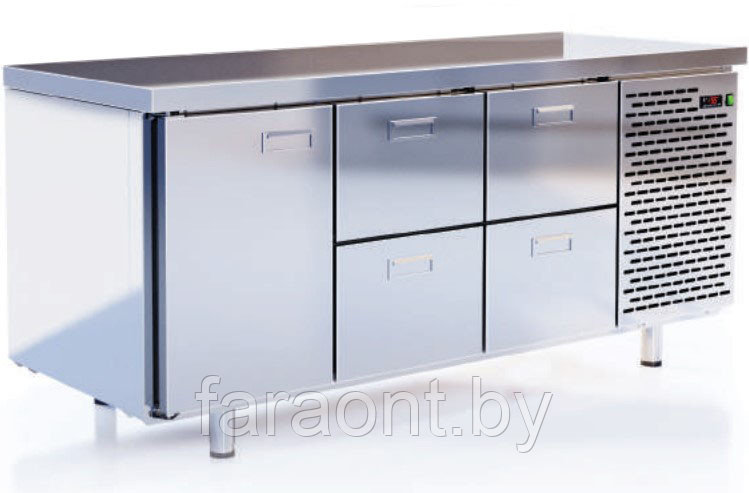 Шкаф-стол холодильный Cryspi (Криспи) СШС-4,1 GNВ-1850 без борта - фото 1 - id-p76311475