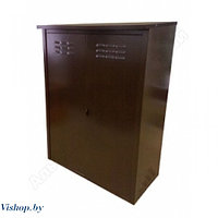 Шкаф для двух газовых баллонов (объемом до 50 л) коричневый
