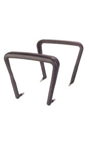 Пластиковые подлокотники универсальные для стульев и кресел, Подлокотник Гольф на три крепежных отверстия. - фото 2 - id-p76444805
