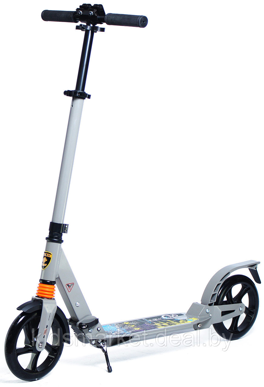 Самокат Scooter Urban 200S расцветки в ассортименте - фото 2 - id-p76330557