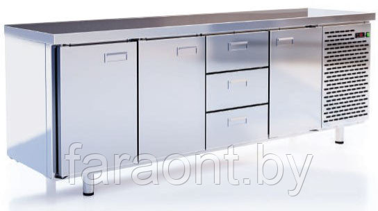 Шкаф-стол холодильный Cryspi (Криспи) СШС-3,3 В-2300 без борта
