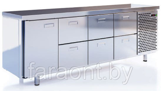 Шкаф-стол холодильный Cryspi (Криспи) СШС-6,1 GNВ-2300 без борта - фото 1 - id-p76331163