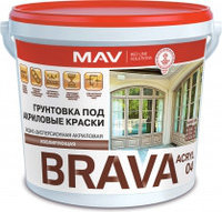 Грунтовка под акриловые краски BRAVA ACRYL 04 1 л.