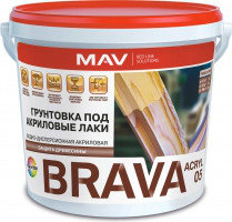 Грунтовка под акриловые лаки BRAVA ACRYL 05 1 л., фото 2