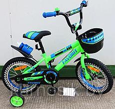 Детский велосипед Favorit 18" (от 5 до 8 лет) Зеленый