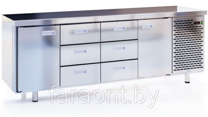 Шкаф-стол холодильный Cryspi (Криспи) СШС-6,2 GNВ-2300 без борта