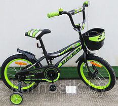 Детский велосипед Biker 18" (от 5 до 8 лет) зеленый