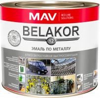 Эмаль по металлу атмосферостойкая быстросохнущая Belakor 12  (RAL 2008) оранжевый 1 л.