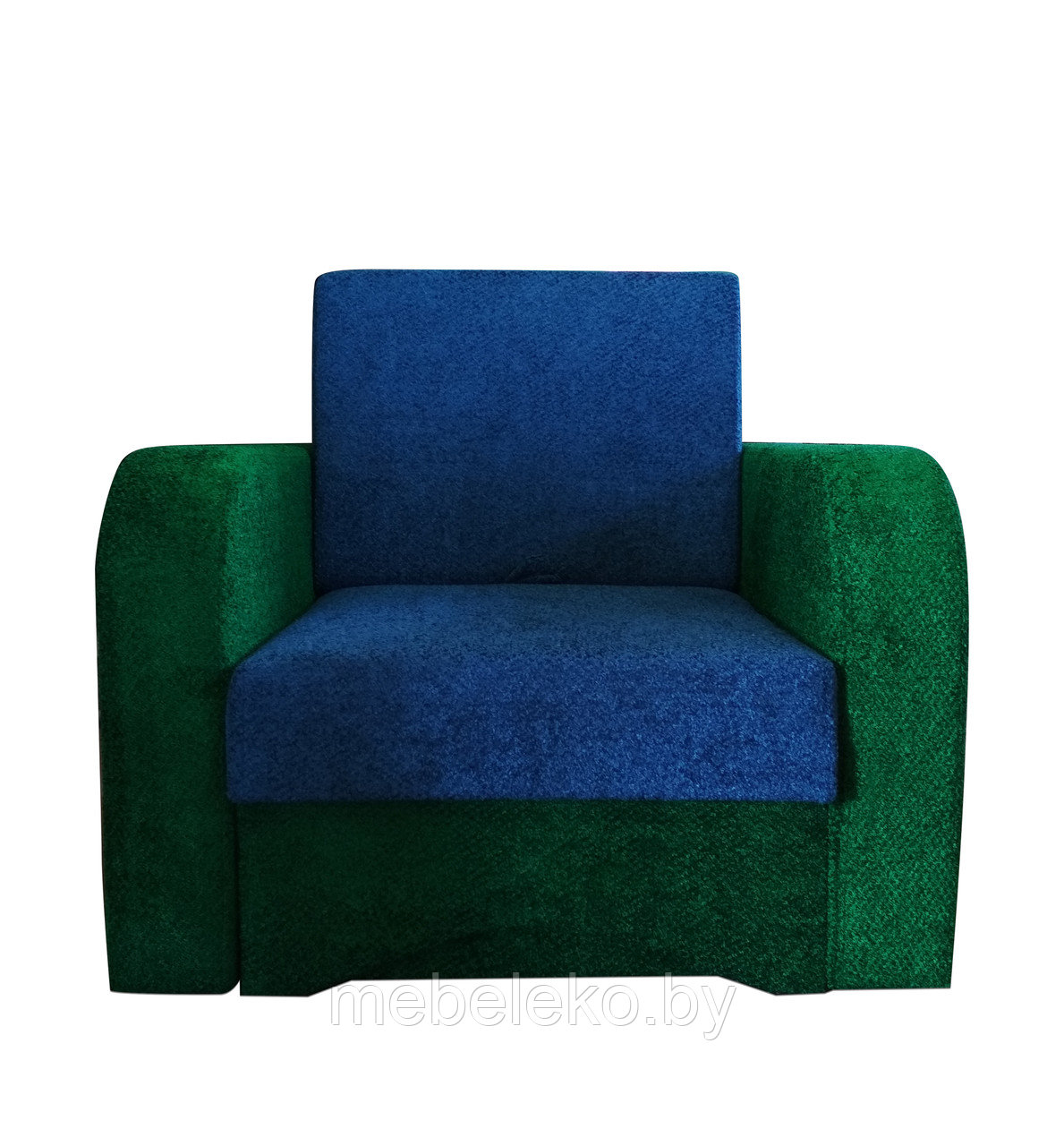 Кресло-кровать "Рия" зелено-голубое - фото 1 - id-p76365055