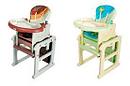 Детский стульчик-трансформер для кормления арт. 8330017 "Animax"-(бежевый,зеленый), фото 3