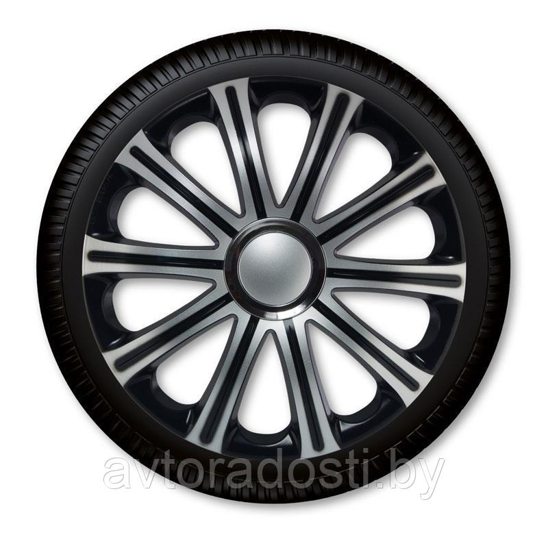 Колпаки на колеса Modena Black Silver 15 (Argo)