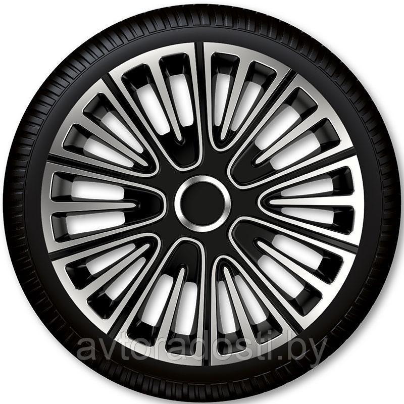 Колпаки на колеса Motion Silver Black 13 (Argo) - фото 1 - id-p76386203