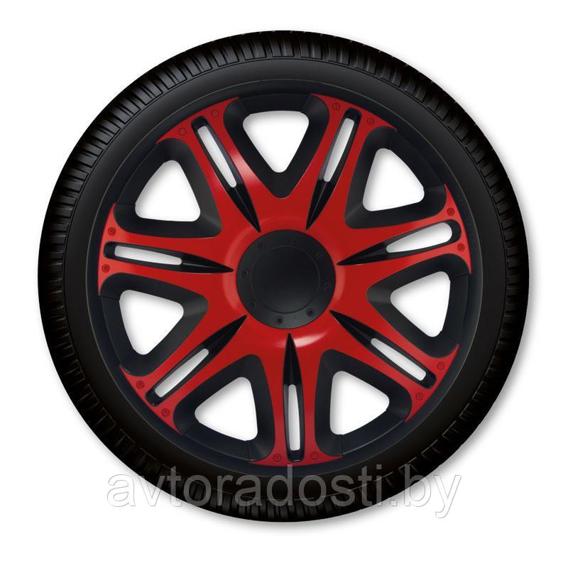 Колпаки на колеса Nascar Red Black 15 (Argo)