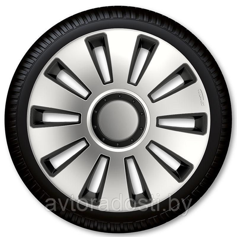 Колпаки на колеса Silverstone Silver Black 13 (Argo)
