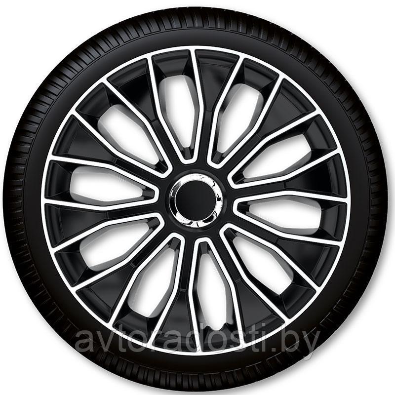 Колпаки на колеса Voltec Pro White Black 14 (Argo) - фото 1 - id-p76386348