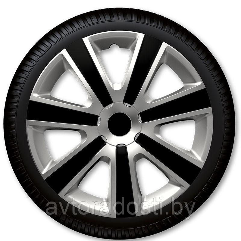 Колпаки на колеса VR Silver Black 15 (Argo) - фото 1 - id-p76386358