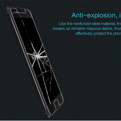 Противоударное защитное стекло Tempered Glass Protector 0.3mm до закругления для ZTE Blade A610 Plus - фото 3 - id-p76387097