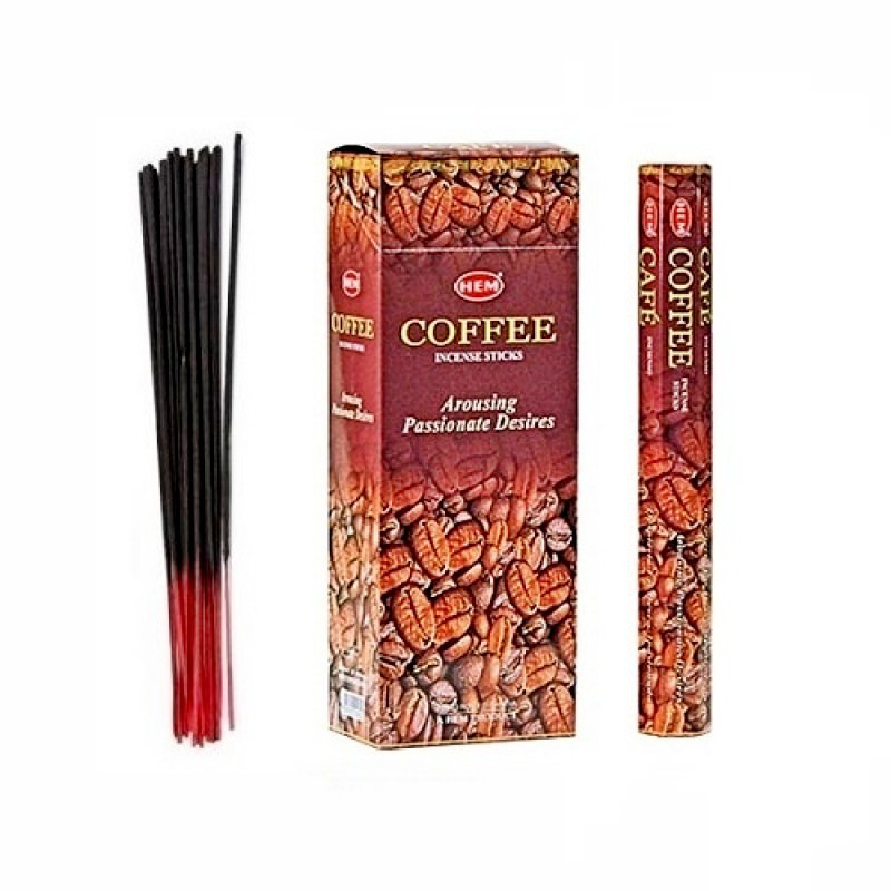 Благовония Кофе (HEM Coffee), 20шт – тонизирующий аромат