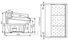 Холодильная витрина Сarboma Bavaria G110 ВХСл-2,0 (G110 SP 2,0-2) рыба на льду -1...+2, фото 2