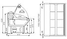 Холодильная витрина Полюс Palm G95 SM 1,2-1 (ВХС-1,2) 0 +7, фото 2