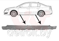 Левый порог Фольксваген Пассат Б6
