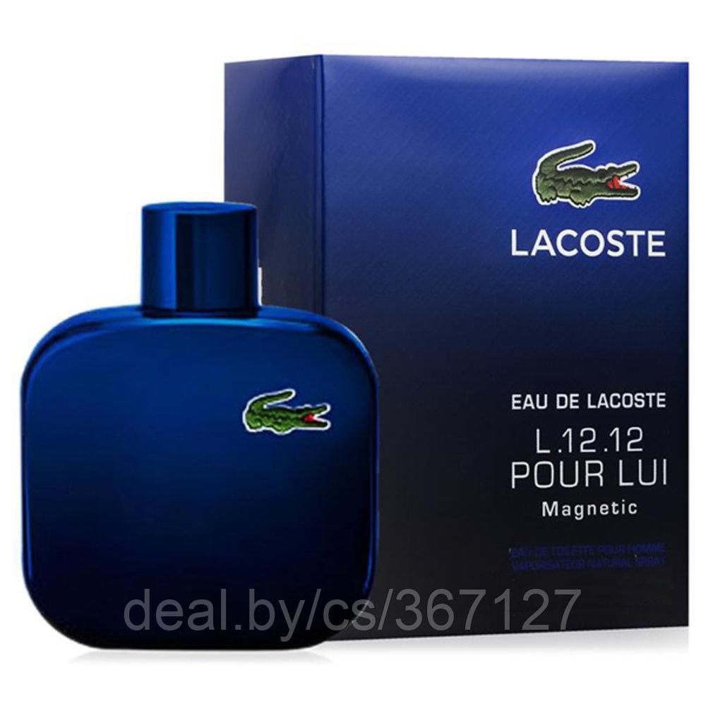 Туалетная вода LACOSTE EAU DE LACOSTE L.12.12 POUR LUI MAGNETIC для мужчин 100 мл.