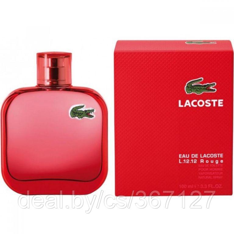 Туалетная вода Lacoste Eau de Lacoste L.12.12 Rouge для мужчин 100 мл. (красный)