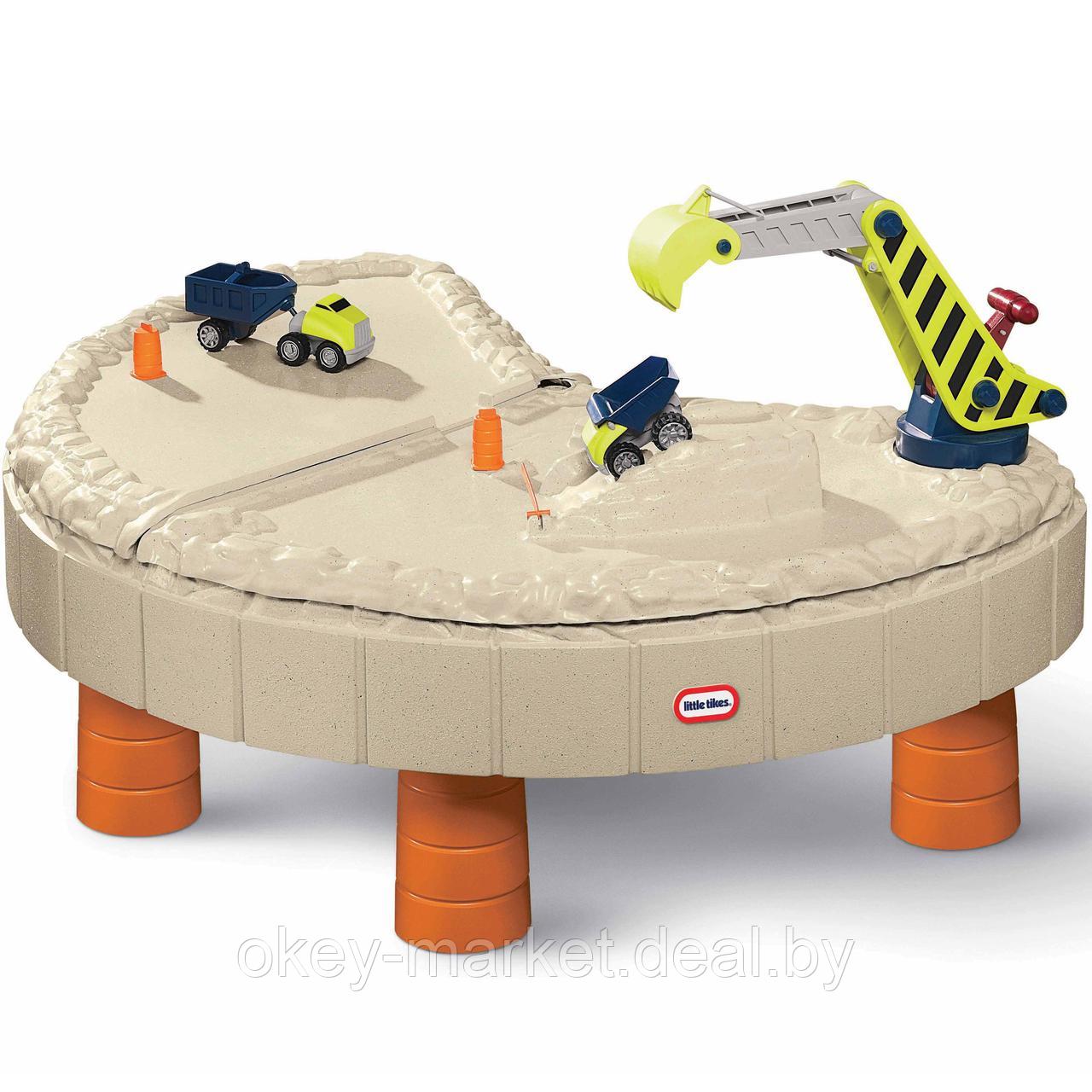 Песочница-столик Little Tikes с зонтом и зоной для воды 401N - фото 4 - id-p76406711