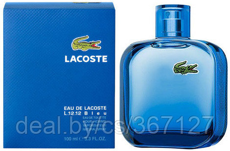 Туалетная вода LACOSTE EAU DE LACOSTE L.12.12. BLUE для мужчин 100 мл. (синий)