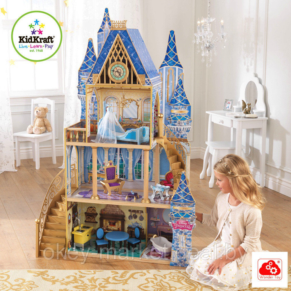 Кукольный домик KidKraft Королевская мечта Золушки 65400 - фото 2 - id-p76447563