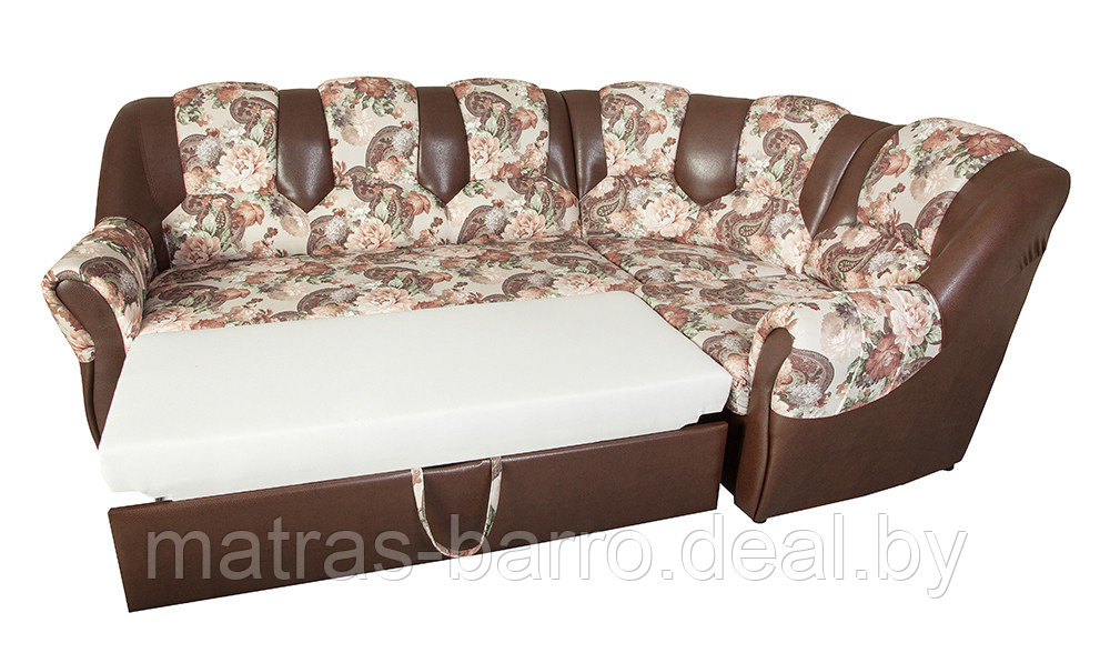 Угловой диван-кровать Андромеда с креслом (4 группа ткани) - фото 2 - id-p30204490