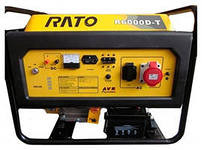 Генератор трёхфазный Rato R6000D-Т(c электростартером) - фото 1 - id-p3607730