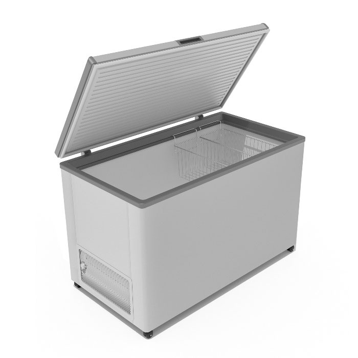 Морозильный ларь Frostor F400S 380л. 120х60х84 металлическая (глухая) крышка