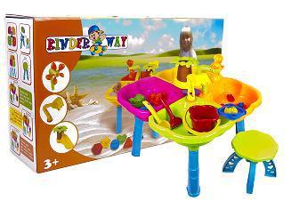 Детский игровой набор "Песочный столик" пасочками, стульчиком арт. 01-121 - фото 3 - id-p76481411