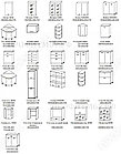 Кухня МДФ Белое-черное серебро, фото 2