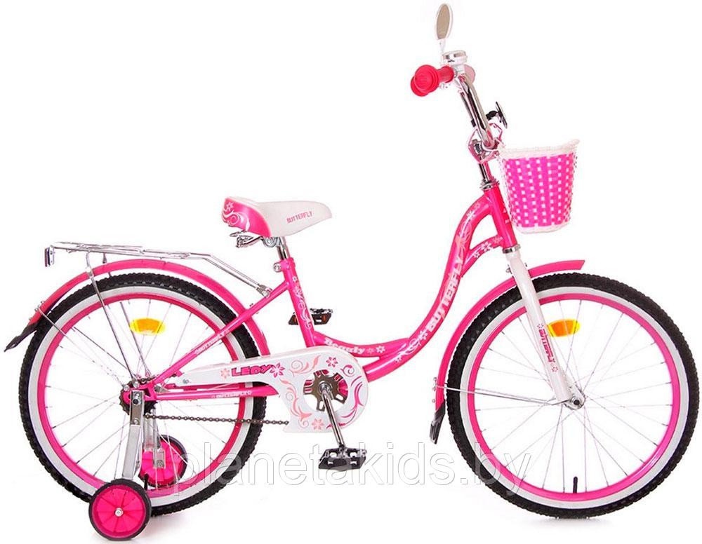 Велосипед Tornado Butterfly 18" (розовый) - фото 1 - id-p72457938