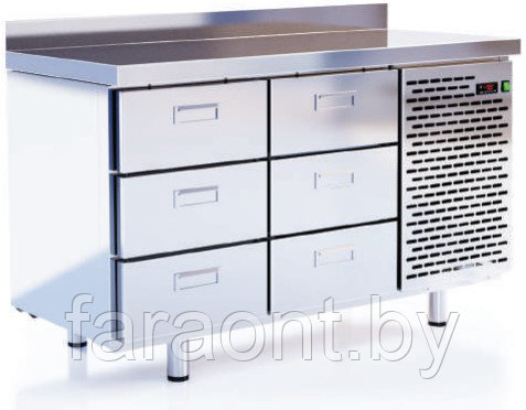 Шкаф-стол морозильный Cryspi (Криспи) СШН-6,0 GN-1400 t -20…-10