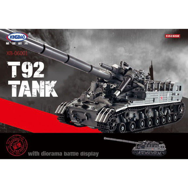 Конструктор Xingbao XB-06001 TANK T92 (аналог Lego Techniс) 1832 детали - фото 5 - id-p76496019