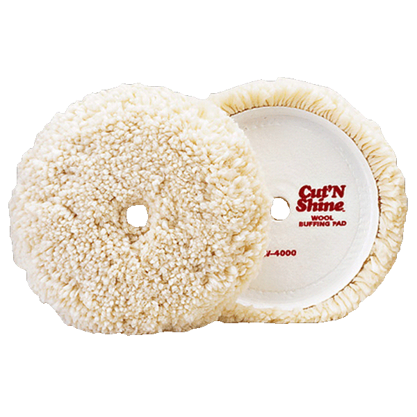 Полировальник шерстяной режущий Cut'n Shine Wool Buffing Pad 20.5 см