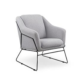 Кресло Halmar SOFT 2 (серый/черный)