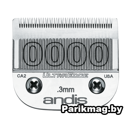 Нож Andis 0,3мм (1/100 дюйма) №0000 (для Moser, Andis, Oster)