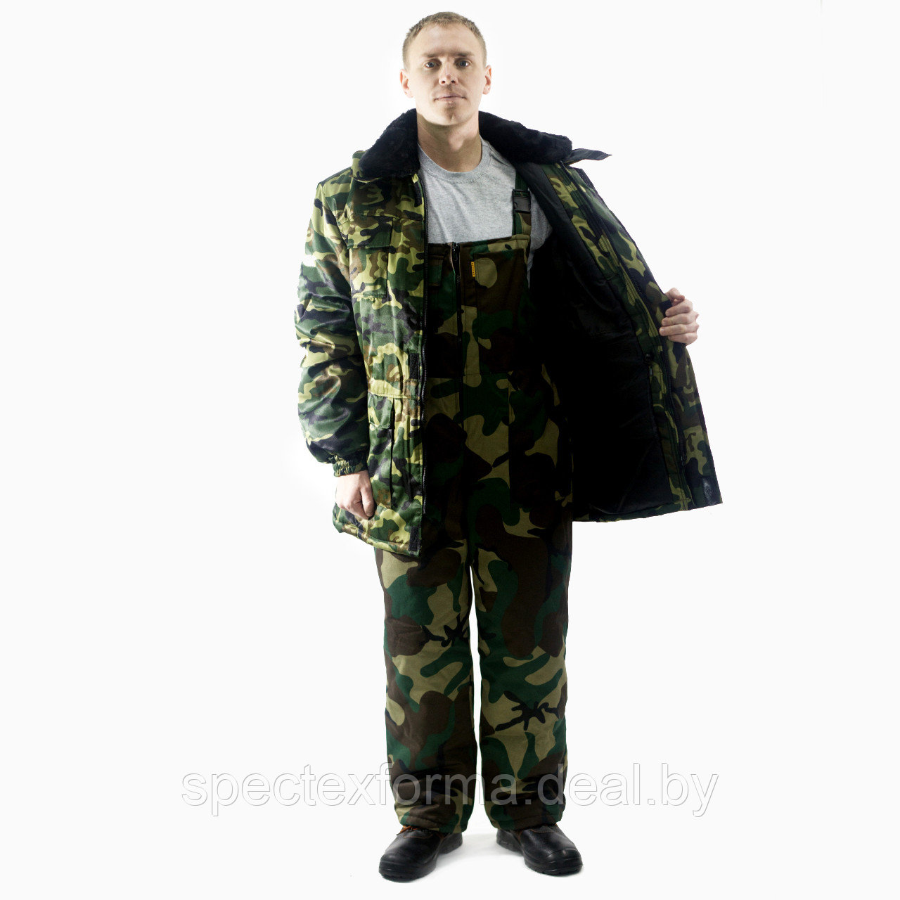 Куртка утепленная"Сургут" КМФ (Производство РБ) - фото 3 - id-p76506959